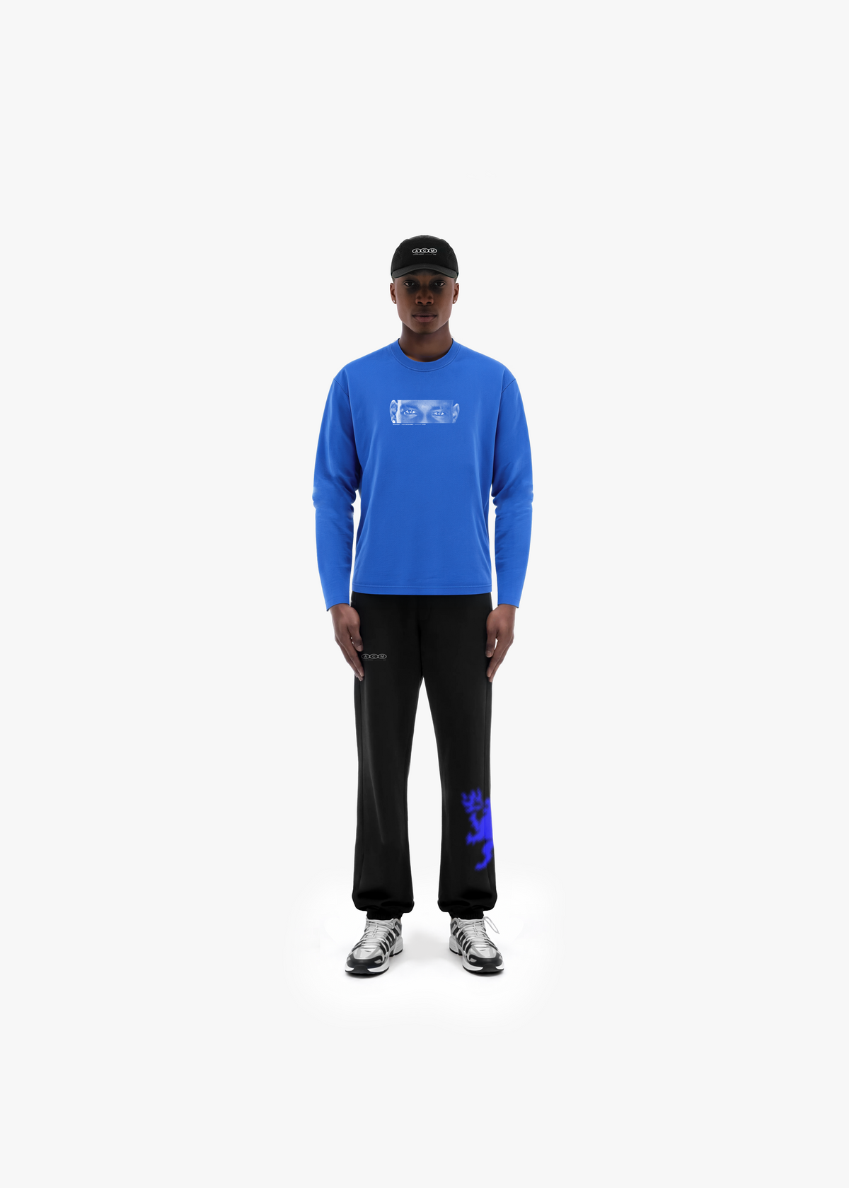 EYES LONGSLEEVE BLUE