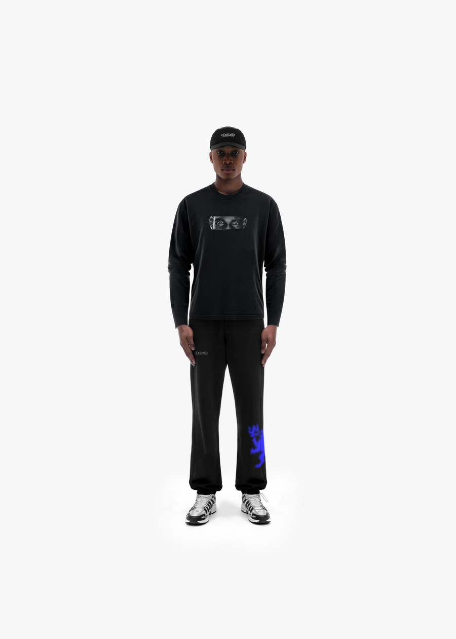 EYES LONGSLEEVE BLACK