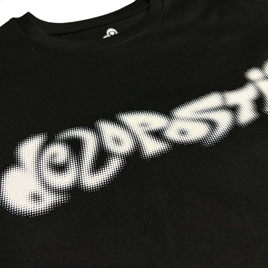 ACM Blue Font Tee Black