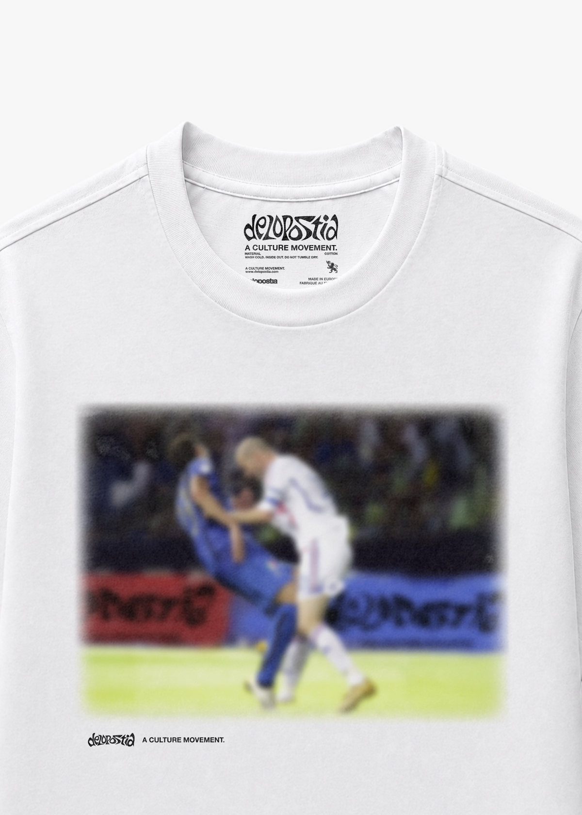 ZIDANE CRASHOUT TEE WHITE
