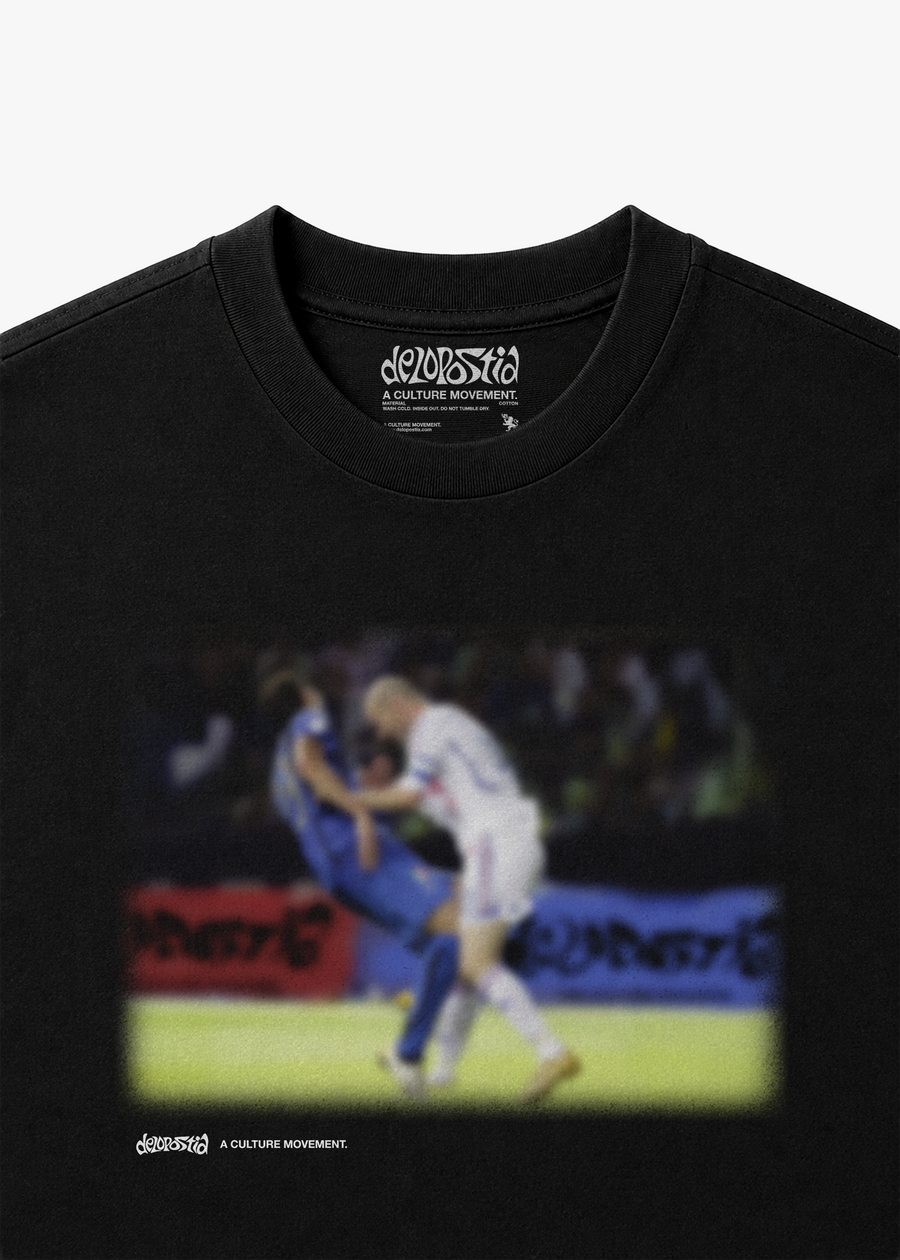 ZIDANE CRASHOUT TEE BLACK