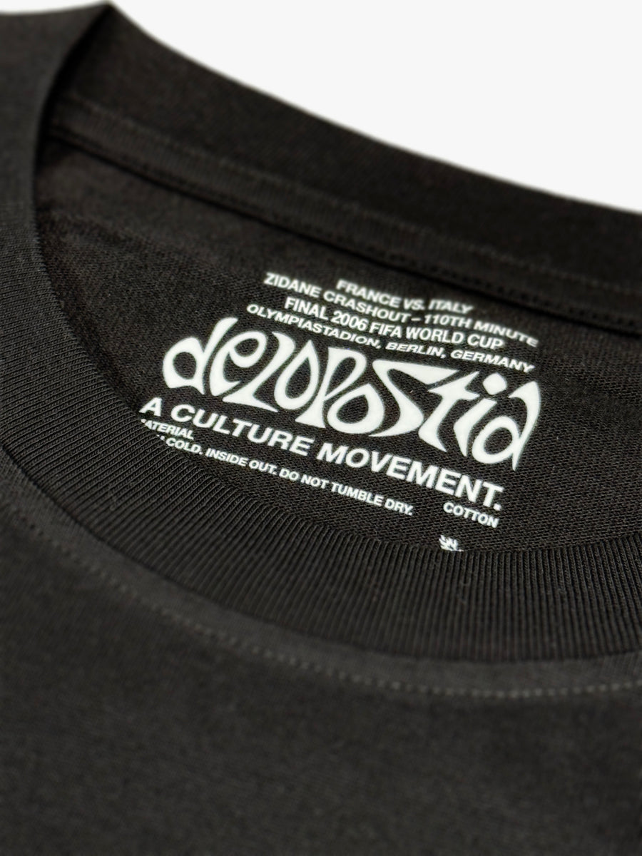 ZIDANE CRASHOUT TEE BLACK