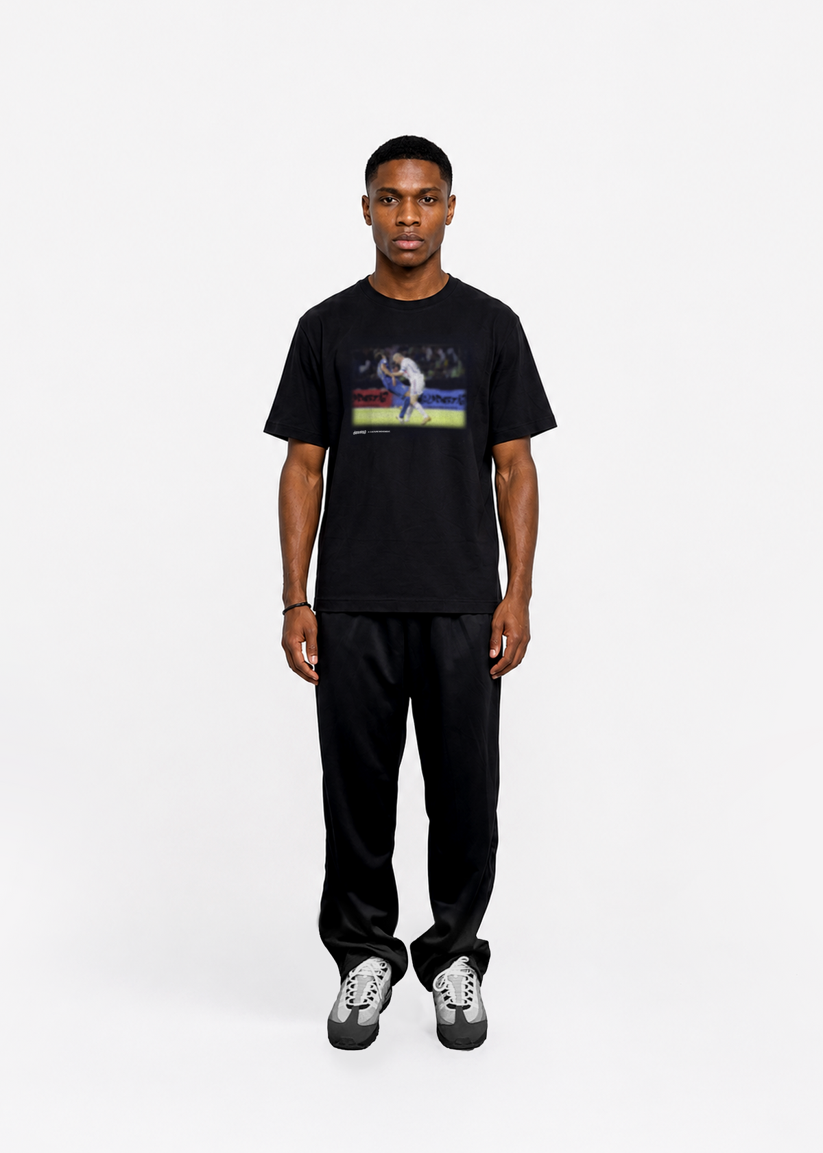 ZIDANE CRASHOUT TEE BLACK