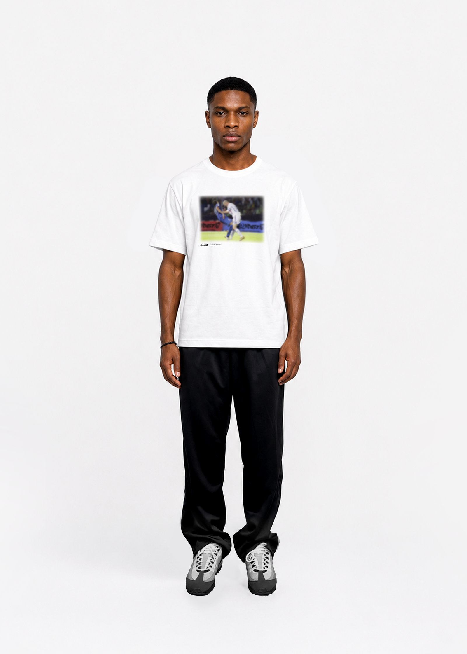 ZIDANE CRASHOUT TEE WHITE